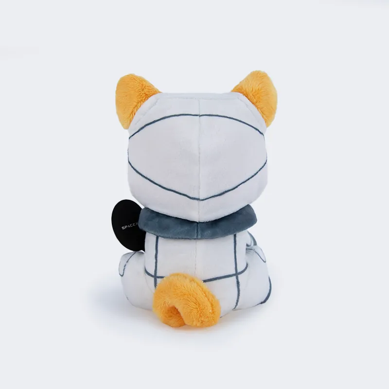 Asteroid plush, back view
